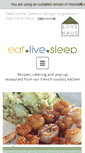 Mobile Screenshot of eat-live-sleep.com